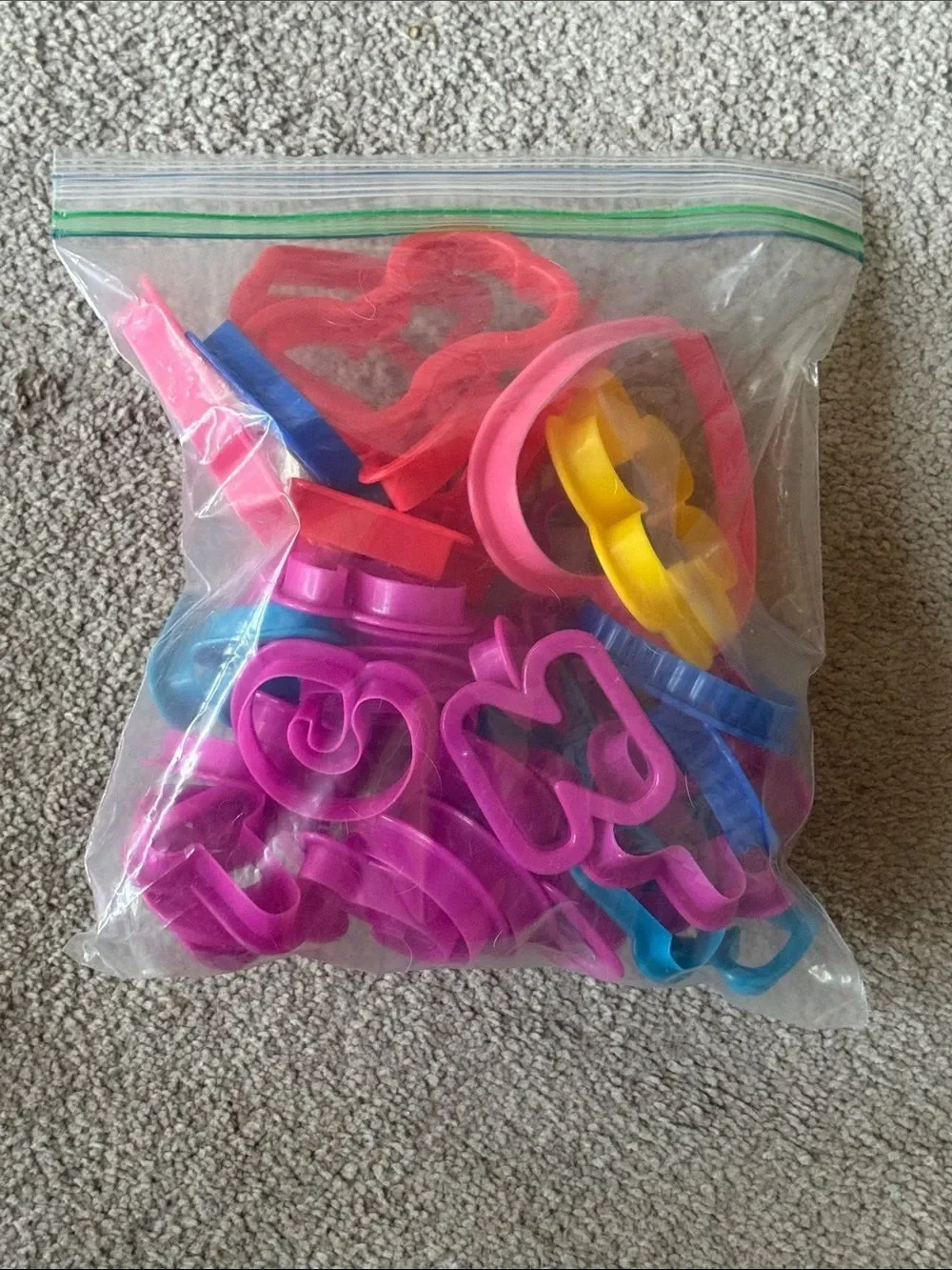 Colorful Alphabet & Shape Cookie Cutters Set of 47!